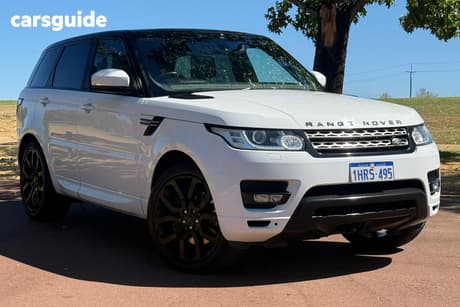 White 2014 Land Rover Range Rover Sport Wagon 3.0 Sdv6 Se