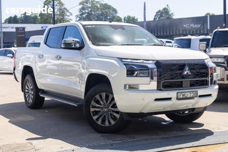 White 2024 Mitsubishi Triton Double Cab Pick Up Gls (4X4)