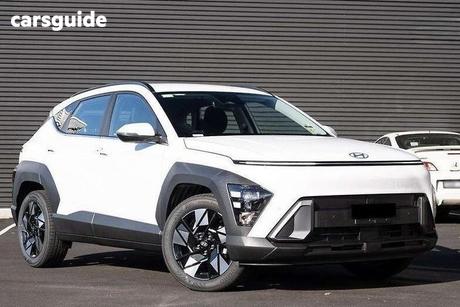 White 2025 Hyundai Kona Wagon