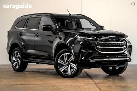 Black 2025 Isuzu MU-X Wagon Ls-T (4X4)