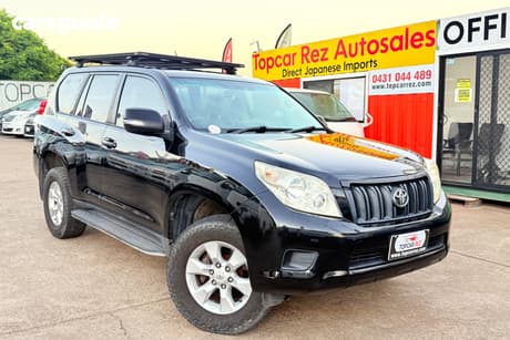 Black 2010 Toyota Landcruiser Prado Wagon Gx (4X4)