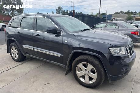Blue 2012 Jeep Grand Cherokee Wagon Laredo (4X4)