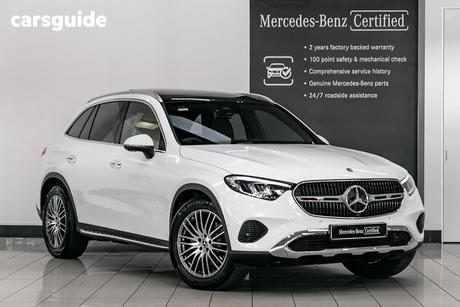White 2025 Mercedes-Benz GLC200 Wagon 4Matic