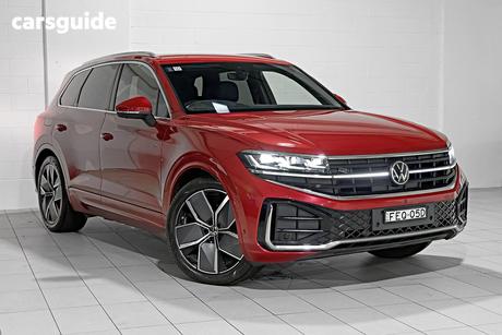 Red 2024 Volkswagen Touareg Wagon 210Tdi R-Line