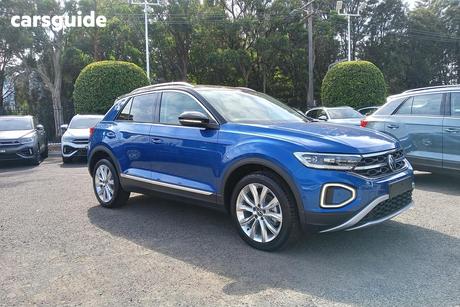 Black 2025 Volkswagen T-ROC Wagon 110Tsi Style