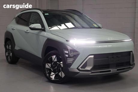 Green 2025 Hyundai Kona Wagon Hybrid Premium