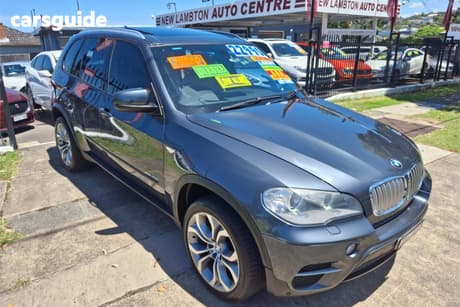 Grey 2012 BMW X5 Wagon Xdrive 40D Sport