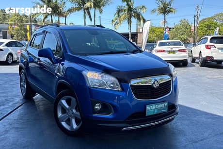 Blue 2016 Holden Trax Wagon Ltz