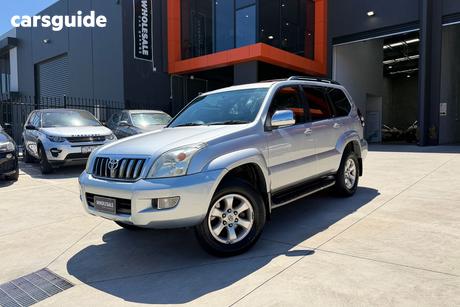 Silver 2007 Toyota Landcruiser Prado Wagon Grande (4X4)