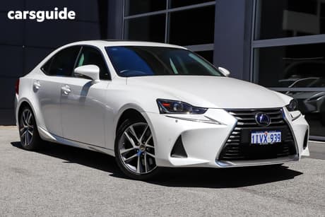 White 2018 Lexus IS300 Sedan Luxury