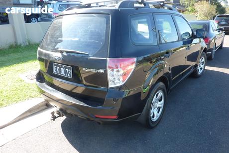 Black 2008 Subaru Forester Wagon X
