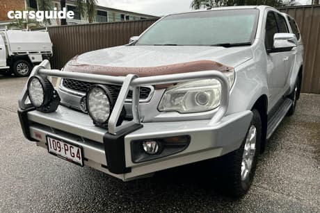 Silver 2013 Holden Colorado Crew Cab Pickup Ltz (4X4)