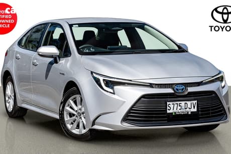 Silver 2024 Toyota Corolla Sedan Ascent Sport Hybrid