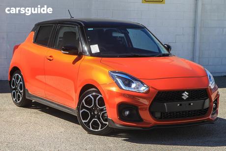Orange 2025 Suzuki Swift Hatchback Sport Turbo (Qld)