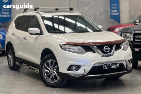 White 2015 Nissan X-Trail Wagon Ti (4X4)