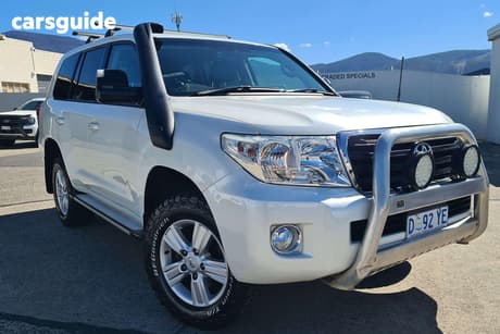 White 2014 Toyota Landcruiser Wagon Gxl (4X4)