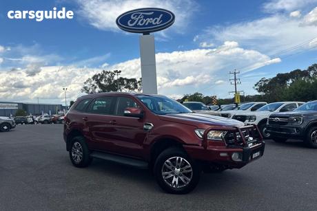 Red 2015 Ford Everest Wagon Trend