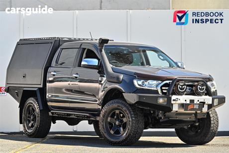 Grey 2019 Ford Ranger Double Cab Pick Up Xlt 2.0 (4X4)