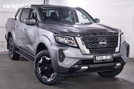 Grey 2025 Nissan Navara Dual Cab Pick-up St-X (4X4) Leather/Sunroof
