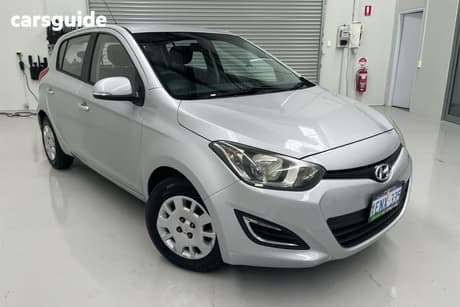 Silver 2014 Hyundai I20 Hatchback Active