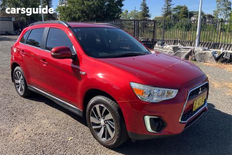 Red 2015 Mitsubishi ASX Wagon Ls (2Wd)