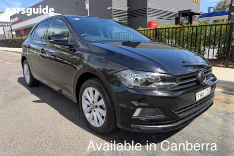 Black 2021 Volkswagen Polo Hatchback 85Tsi Comfortline