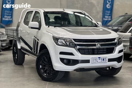 White 2020 Holden Colorado Crew Cab Pickup Ls (4X4)