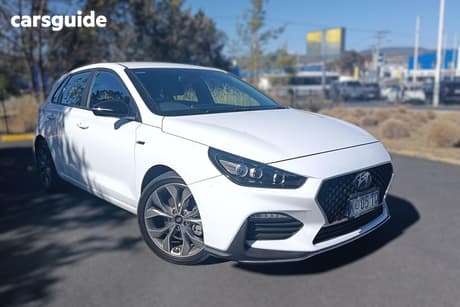 White 2022 Hyundai I30 Hatchback N Line