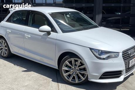 White 2014 Audi A1 Hatchback Sportback 1.4 Tfsi Attraction
