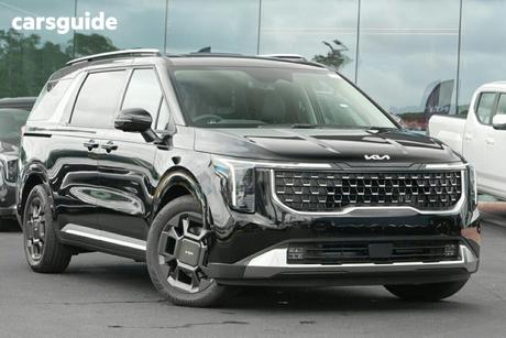 Black 2025 Kia Carnival Wagon Gt-Line Hev