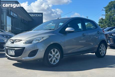 Silver 2014 Mazda 2 Hatchback Neo Sport