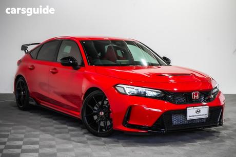 Red 2024 Honda Civic Hatchback Type R