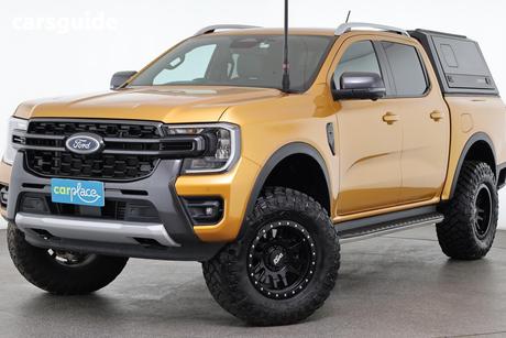 Yellow 2023 Ford Ranger Double Cab Pick Up Wildtrak 3.0 (4X4)