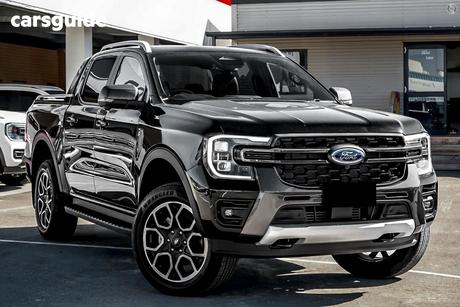 Black 2025 Ford Ranger Double Cab Pick Up Wildtrak 2.0 (4X4)