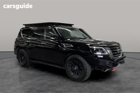 Black 2020 Nissan Patrol Wagon Ti (4X4)