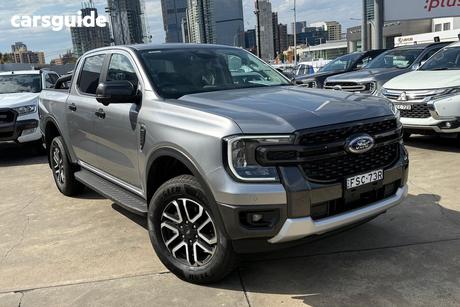 Silver 2025 Ford Ranger Double Cab Pick Up Sport 2.0 (4X4)