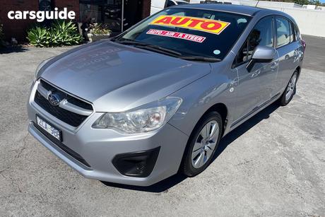 Silver 2012 Subaru Impreza Hatchback 2.0I (Awd)