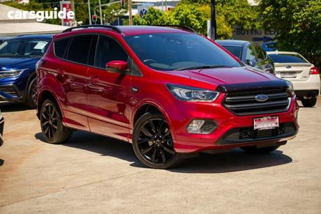 Red 2018 Ford Escape Wagon St-Line (Awd)