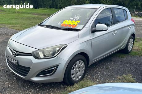 Silver 2012 Hyundai I20 Hatchback Active