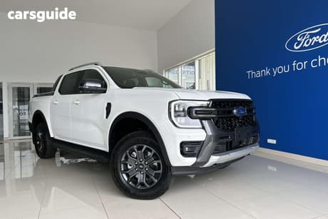 White 2026 Ford Ranger Double Cab Pick Up Platinum 3.0 (4X4)