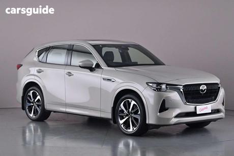 Beige 2023 Mazda CX-60 Wagon G40E Azami Hybrid