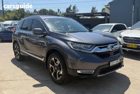 Silver 2018 Honda CR-V Wagon Vti-Lx (Awd)