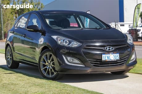 Black 2013 Hyundai I30 Hatchback Sr