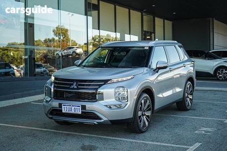 Silver 2025 Mitsubishi Outlander Wagon Aspire 7 Seat (2Wd)