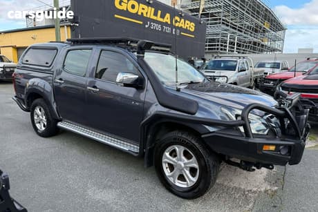 Grey 2017 Isuzu D-MAX Crew Cab Utility Ls-U Hi-Ride (4X4)