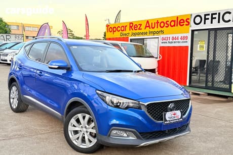 Blue 2021 MG ZS Wagon Excite