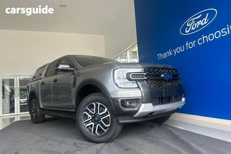 Silver 2025 Ford Ranger Double Cab Pick Up Sport 3.0 (4X4)