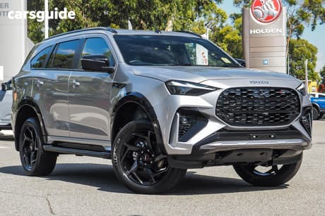 Silver 2026 Isuzu MU-X Wagon X-Terrain (4X4)