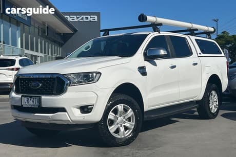 White 2021 Ford Ranger Double Cab Pick Up Xlt 3.2 (4X4)