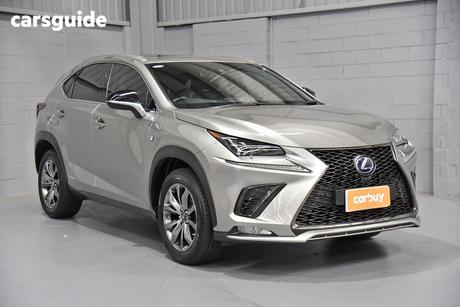 Silver 2021 Lexus NX300 Wagon F Sport (Awd)